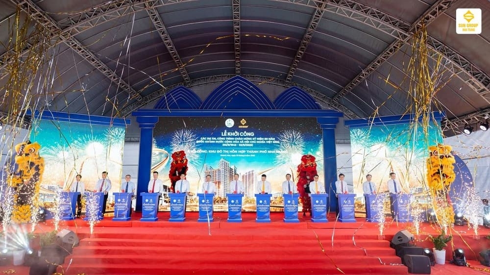 Lễ khởi công KĐT Sun Group Nha Trang diễn ra tốt đẹp